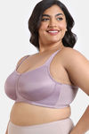 Zivame True Curv Padded Non Wired Full Coverage Minimiser Bra - Elderberry — thumbnail 3