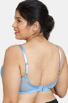 Zivame True Curv Padded Non Wired Full Coverage Minimiser Bra - Little Boy Blu — thumbnail 2