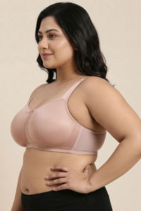 Zivame True Curv Padded Non Wired Full Coverage Minimiser Bra - Roebuck — thumbnail 3