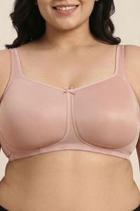 Zivame True Curv Padded Non Wired Full Coverage Minimiser Bra - Roebuck — thumbnail 4
