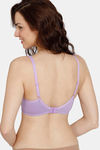 Zivame Double Layered Non Wired Full Coverage Post Breast Surgery Bra - Lavendula — thumbnail 2