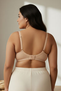 Zivame True Curv Double Layered Non Wired 3/4th Coverage Sag Lift Bra - Roebuck — thumbnail 3