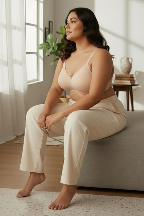 Zivame True Curv Double Layered Non Wired 3/4th Coverage Sag Lift Bra - Roebuck — image 5