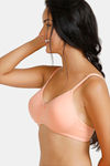 Zivame True Curv Double Layered Non Wired 3/4Th Coverage Super Support Bra - Peach Pearl — thumbnail 2