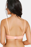 Zivame True Curv Double Layered Non Wired 3/4Th Coverage Super Support Bra - Peach Pearl — thumbnail 3