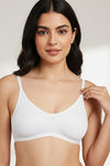 Zivame Everyday Double Layered Non Wired 3/4th Coverage T-Shirt Bra - White — thumbnail 5