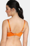 Zivame True Curv Double Layered Non Wired Full Coverage Super Support Bra - Autumn Maple — thumbnail 2