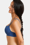Zivame Padded Wired 3/4th Coverage T-Shirt Bra - Navy Peony — thumbnail 2