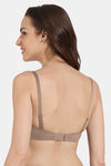 Zivame Padded Wired 3/4Th Coverage T-Shirt Bra - Roebuck — thumbnail 3