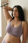 Zivame True Curv Double Layered Non Wired Full Coverage Super Support - Elderberry — thumbnail 1