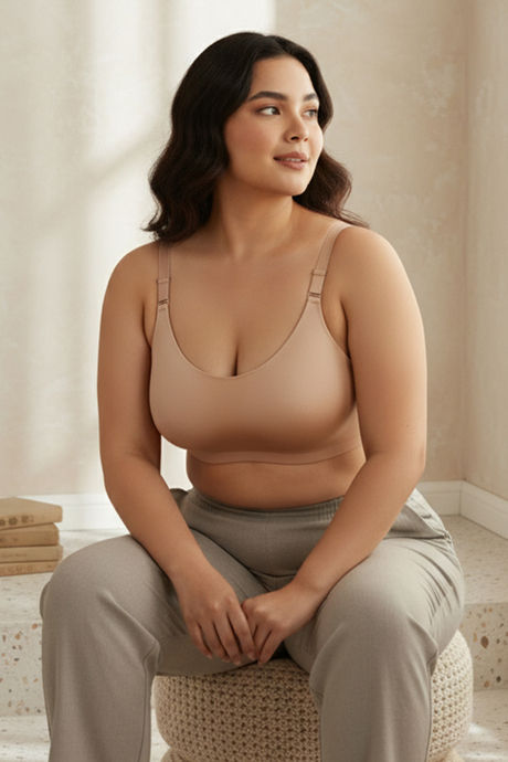 Zivame True Curv Double Layered Non Wired Full Coverage Minimiser - Roebuck — image 4