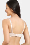 Zivame Wonderwire Padded 3/4Th Coverage T-Shirt Bra - Morganite — thumbnail 2