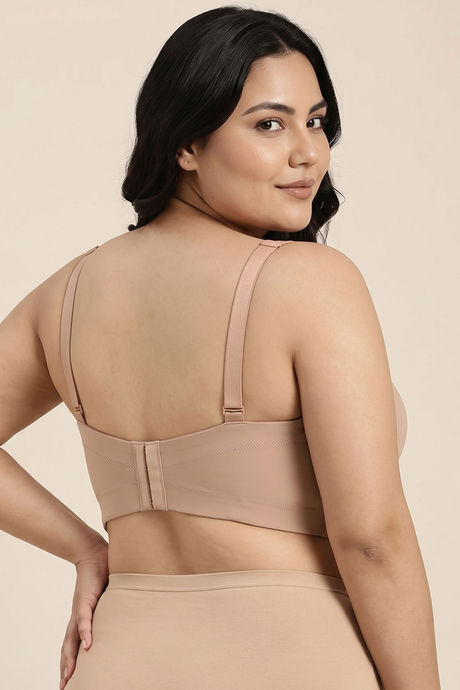 Zivame True Curv Padded Wired Full Coverage Strapless Bra - Roebuck — image 4