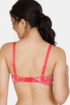 Zivame Dollhouse Padded Non Wired 3/4th Coverage T-Shirt Bra - Teaberry — thumbnail 2