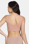 Zivame Double Layered Non Wired Full Coverage Bralette - Roebuck — thumbnail 2