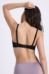 Zivame Shimmering Secrets Padded Non Wired 3/4Th Coverage T-Shirt Bra - Black — thumbnail 4