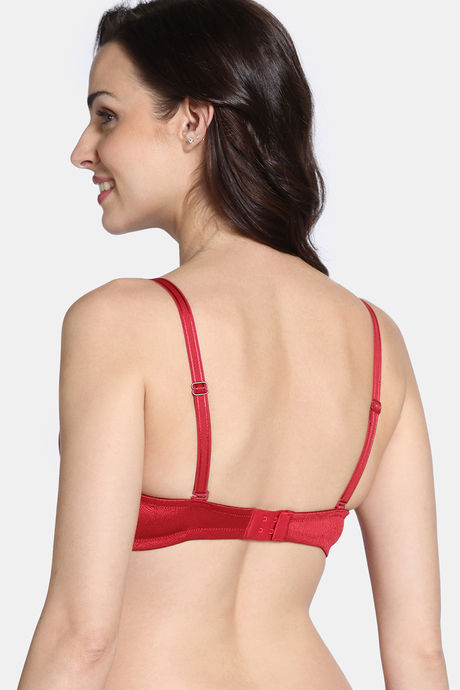Zivame Shimmering Secrets Padded Non Wired 3/4Th Coverage T-Shirt Bra - Emboldened — image 3