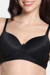 Zivame Shimmering Secrets Padded Non Wired 3/4Th Coverage T-Shirt Bra - Anthracite — thumbnail 5