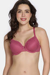 Zivame Coquette Blush Padded Wired 3/4Th Coverage Lace Bra - Malaga — thumbnail 2