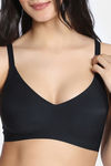 Zivame Freeform Padded Non Wired 3/4Th Coverage T-Shirt Bra  - Black — thumbnail 5