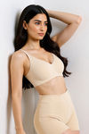 Zivame Freeform Padded  Non Wired 3/4Th Coverage T-Shirt Bra  - Skin — thumbnail 1