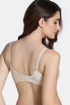 Zivame Freeform Padded  Non Wired 3/4Th Coverage T-Shirt Bra  - Skin — thumbnail 3