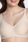 Zivame Freeform Padded  Non Wired 3/4Th Coverage T-Shirt Bra  - Skin — thumbnail 5