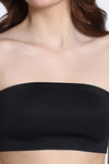 Zivame Freeform Single Layered Non Wired Full Coverage Bandeau Bra - Black — thumbnail 5
