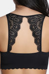 Zivame Freeform Padded Non Wired 3/4Th Coverage Bralette - Black — thumbnail 6