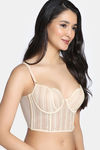 Zivame Padded Wired Medium Coverage Corset - Roebuck — thumbnail 3