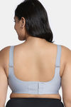 Zivame Freeform True Curv Padded Non Wired Full Coverage T-Shirt Bra - Blue — thumbnail 2