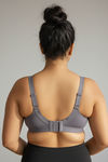 Zivame Freeform True Curv Padded Non Wired Full Coverage T-Shirt Bra - Grey — thumbnail 2