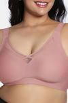 Zivame True Curv Freeform Padded Non Wired Full Coverage T-Shirt Bra - Rose — thumbnail 5