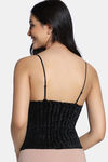 Zivame Bra Top With Inbuilt Cups - Black — thumbnail 3