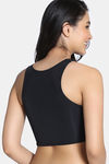 Zivame Bra Top With Inbuilt Cups - Black — thumbnail 3