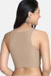 Zivame Bra Top With Inbuilt Cups - Brown — thumbnail 3