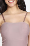 Zivame Bra Top With Inbuilt Cups - Brown — thumbnail 5