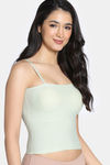 Zivame Bra Top With Inbuilt Cups - Green — thumbnail 4