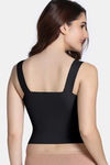 Zivame Bra Top With Inbuilt Cups - Black — thumbnail 4