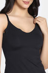 Zivame Bra Top With Inbuilt Cups - Black — thumbnail 5
