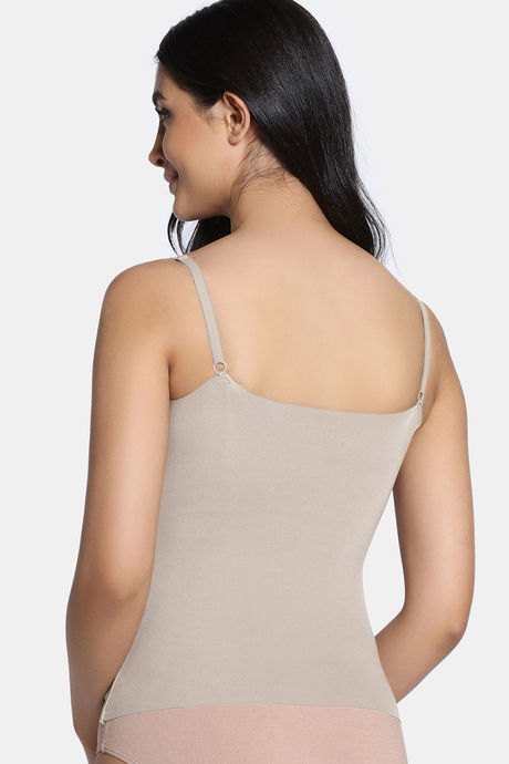 Zivame Bra Top With Inbuilt Cups - Brown — image 3