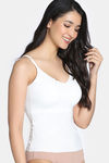 Zivame Bra Top With Inbuilt Cups - White — thumbnail 4