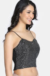 Zivame Bra Top With Inbuilt Cups - Black — thumbnail 4