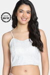 Zivame Bra Top With Inbuilt Cups - White — thumbnail 1