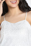 Zivame Bra Top With Inbuilt Cups - White — thumbnail 4