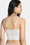 Zivame Bra Top With Inbuilt Cups - White — thumbnail 3