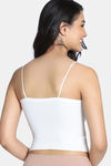 Zivame Bra Top With Inbuilt Cups - White — thumbnail 3