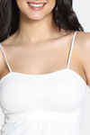 Zivame Bra Top With Inbuilt Cups - White — thumbnail 5