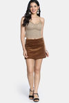 Zivame Bra Top With Inbuilt Cups - Brown — thumbnail 2
