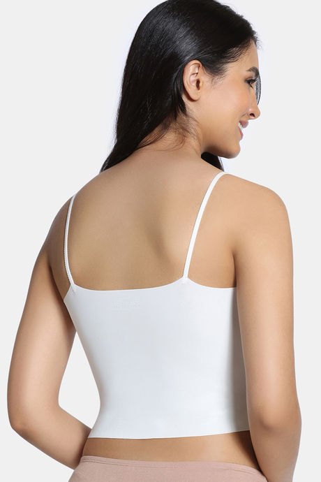 Zivame Bra Top With Inbuilt Cups - White — image 3